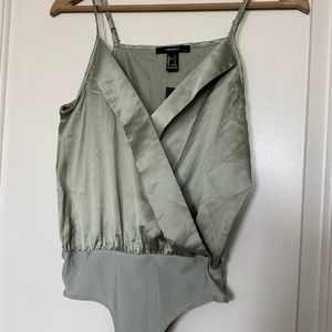 BUNDLE! Super cute sateen dress tank bodysuit